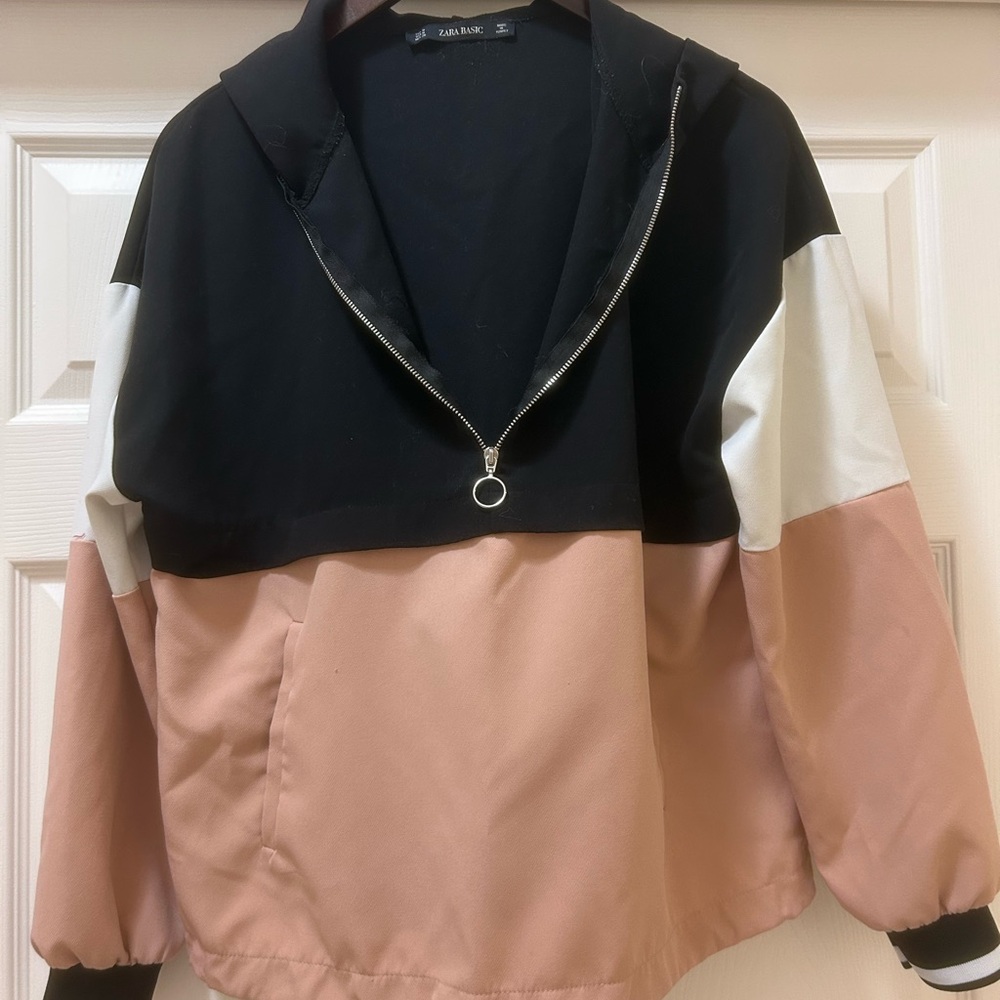 Zara Basic Colorblock Pullover